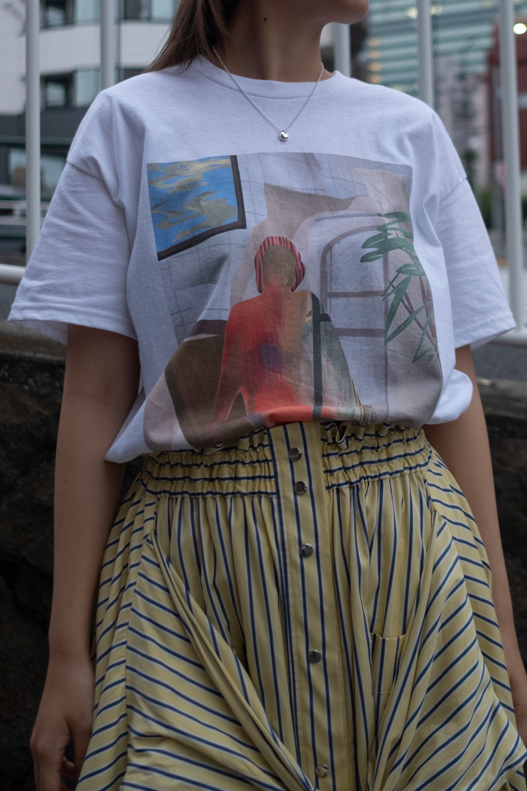 余宮飛翔  #1 printed T-shirt