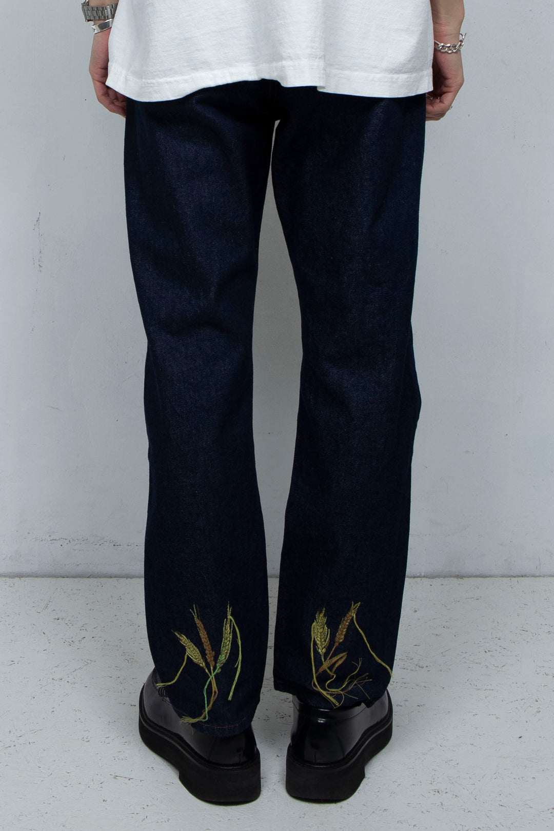 "JUDE" WITH WHEAT Stndard by 80s Reproduced Denim ONEWASH