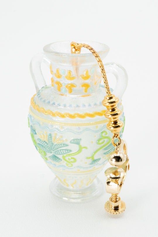 Flower vase single earring