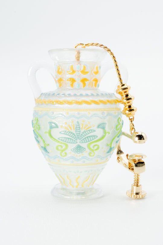 Flower vase single earring