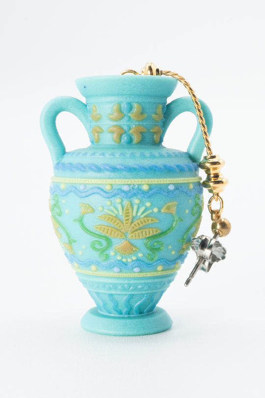 Flower vase single earring