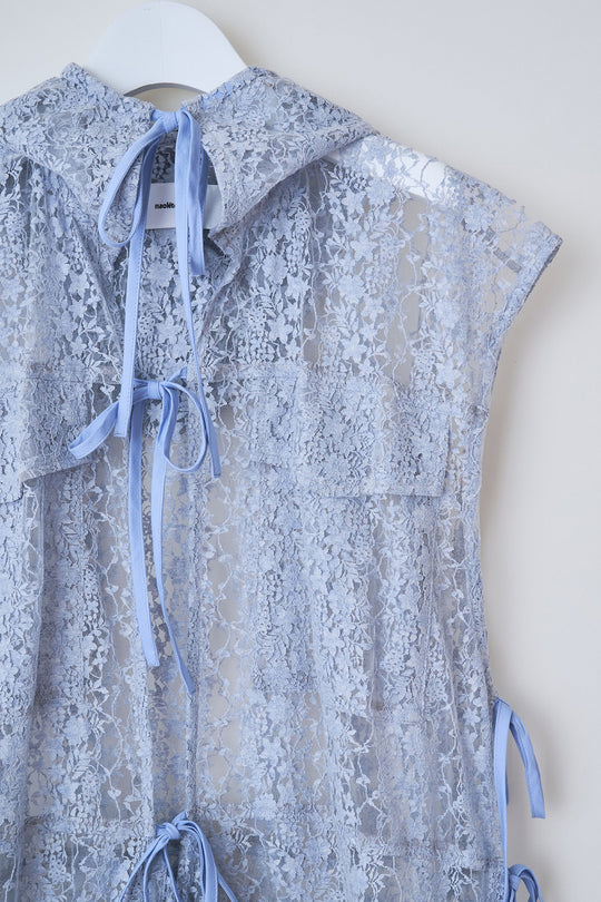 Tulle blouse Blue