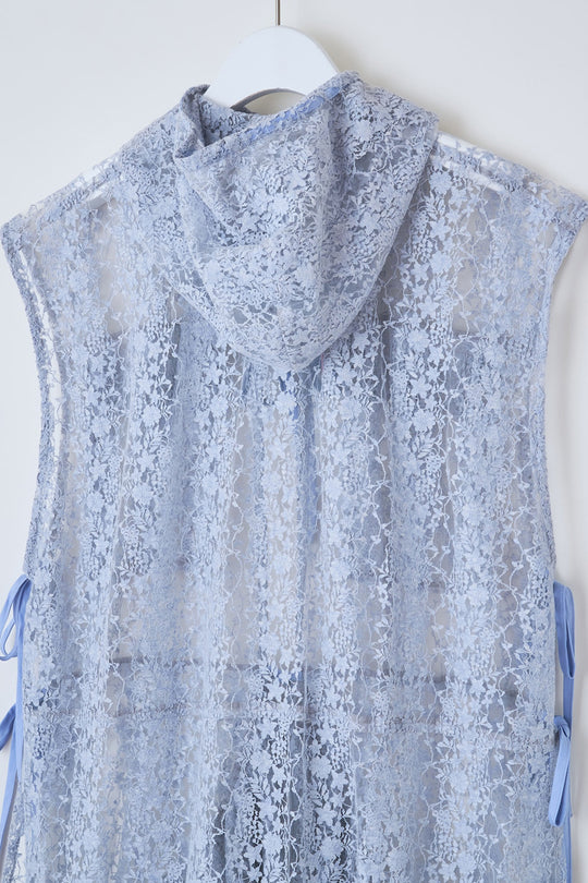 Tulle blouse Blue