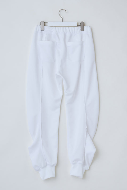 Reebok deformed sweat pants White