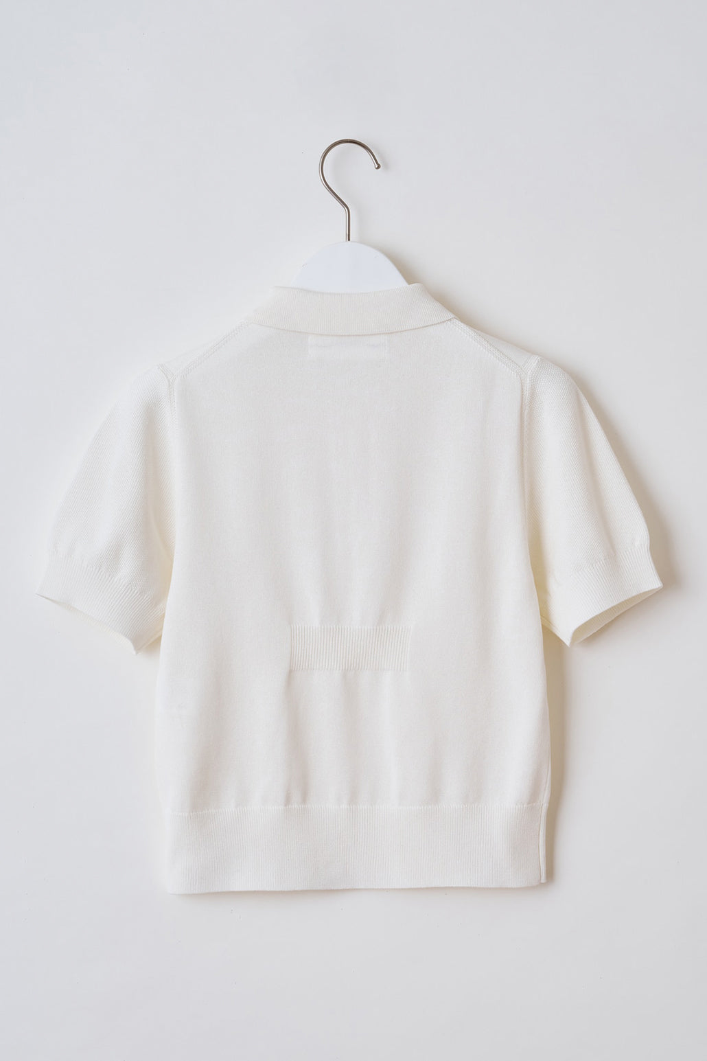 Knit polo shirt Off White