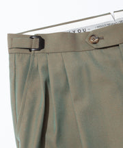 "MONSIEUR" Recycle Poly Duck Twill BROWN