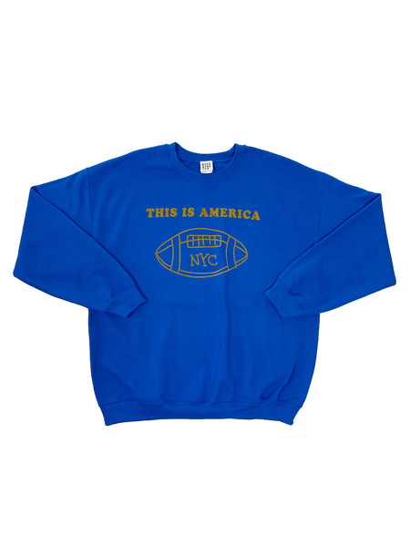 Football Sweatshirts ROYAL BLUE