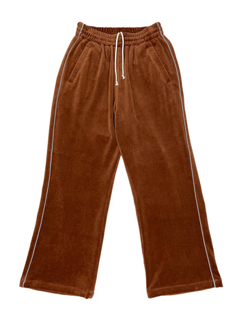 Pile Jersey Lounge Pants BRIGHT BROWN