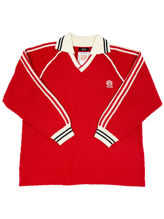 KNITTING CLASSIC SOCCER JERSEY RED