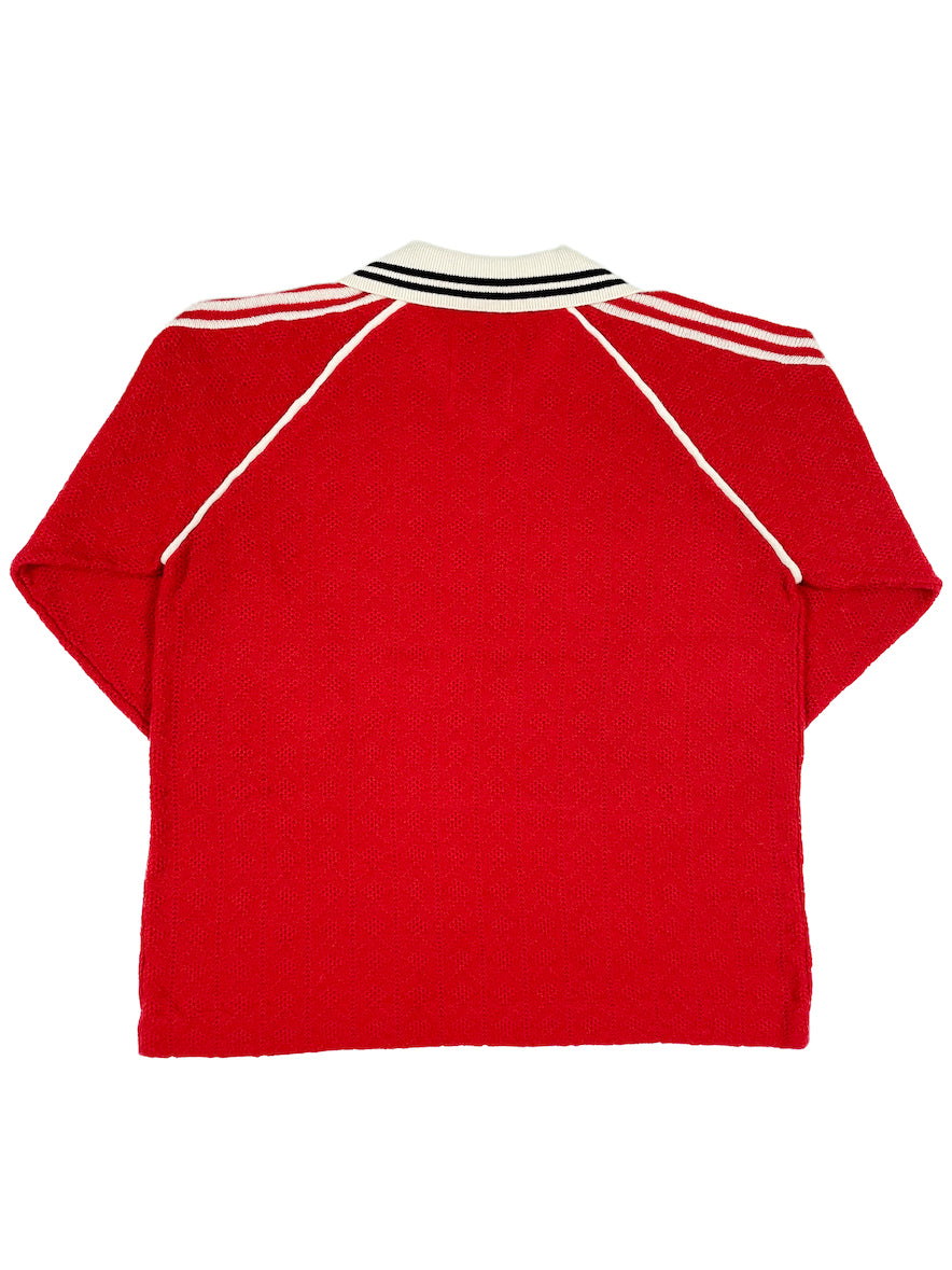 KNITTING CLASSIC SOCCER JERSEY RED