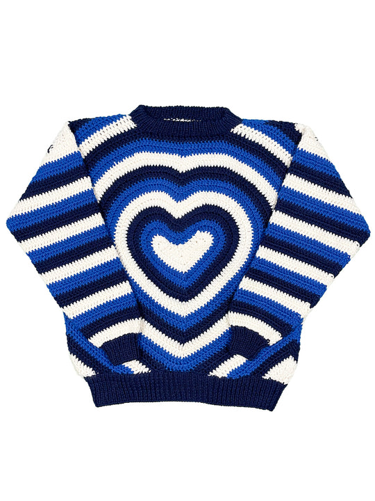 HEARTY HAND KNIT NAVY