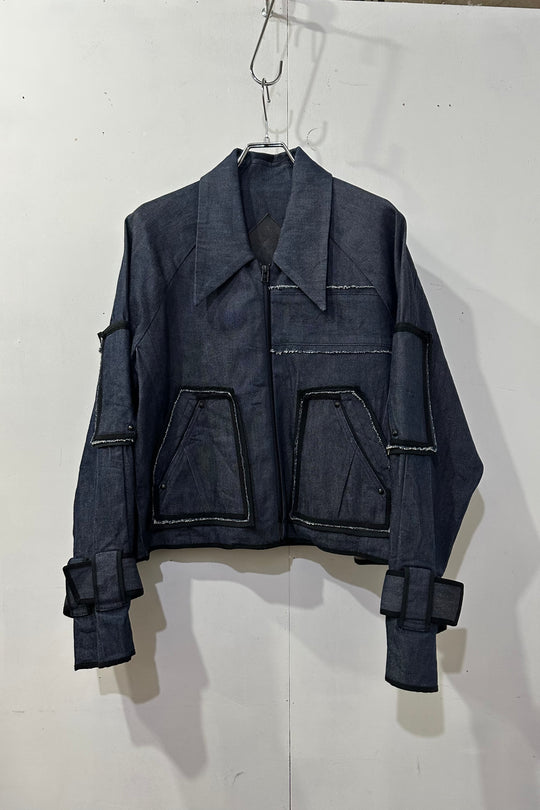 BALMUNG レイヤーポケットジャケット インディゴ