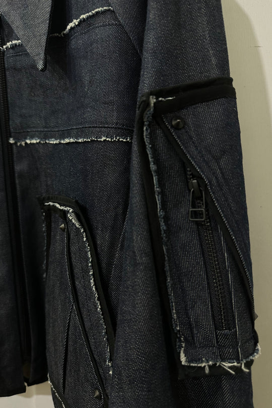 BALMUNG レイヤーポケットジャケット インディゴ