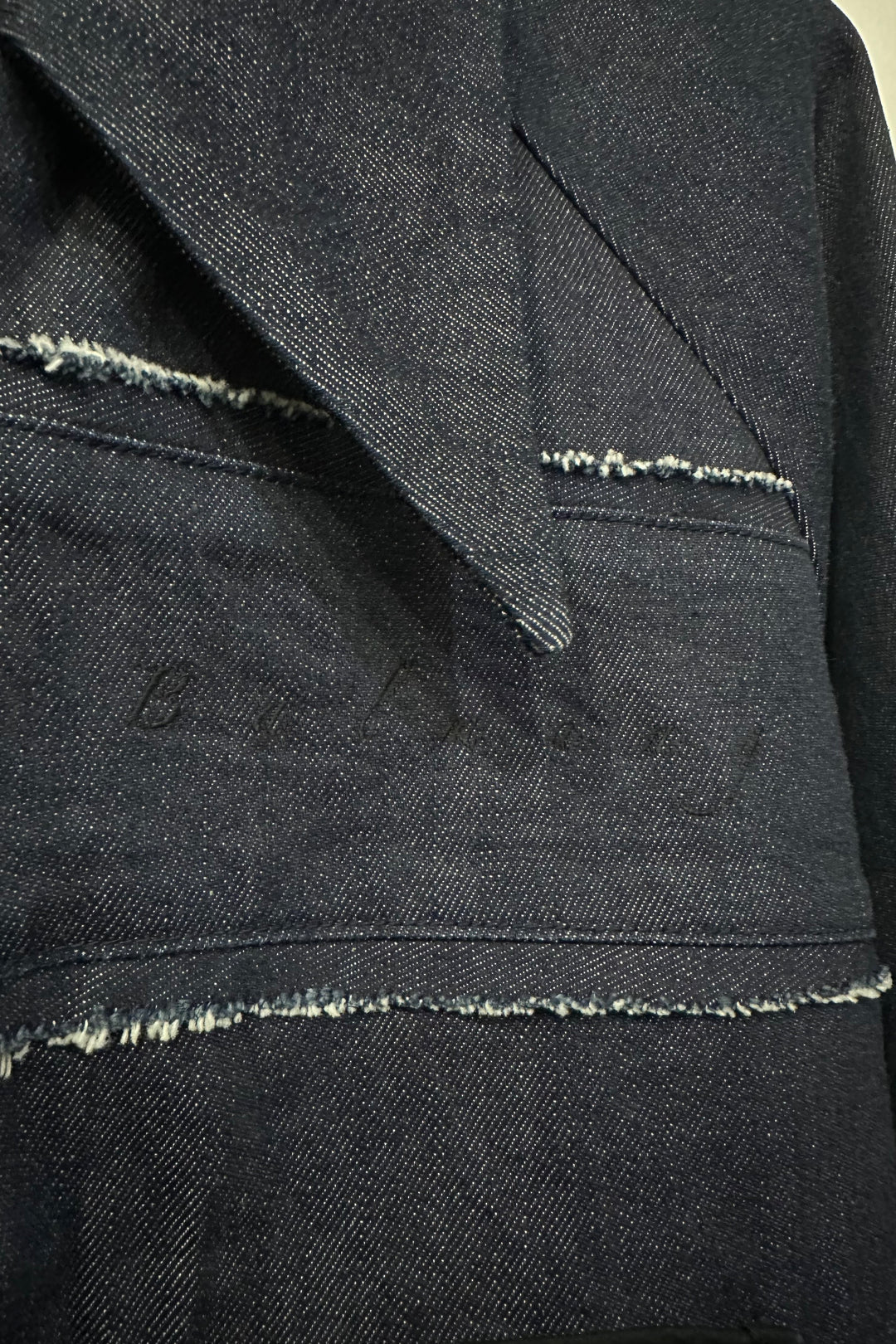 BALMUNG レイヤーポケットジャケット インディゴ