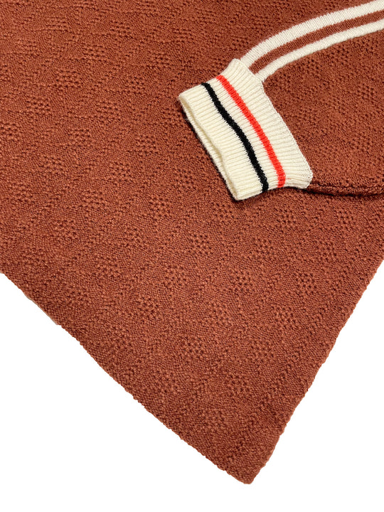 KNITTING CLASSIC SOCCER JERSEY BROWN