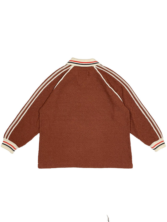 KNITTING CLASSIC SOCCER JERSEY BROWN