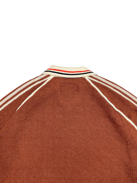 KNITTING CLASSIC SOCCER JERSEY BROWN