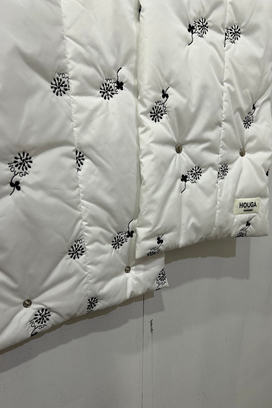 HOUGA HW24FA24 Patty scarf White