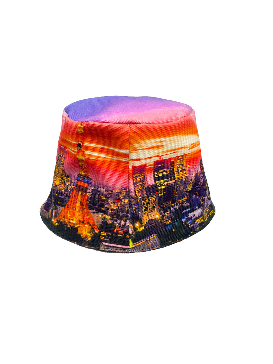 PHOTOGRAPH BRIMLESS BUCKET HAT