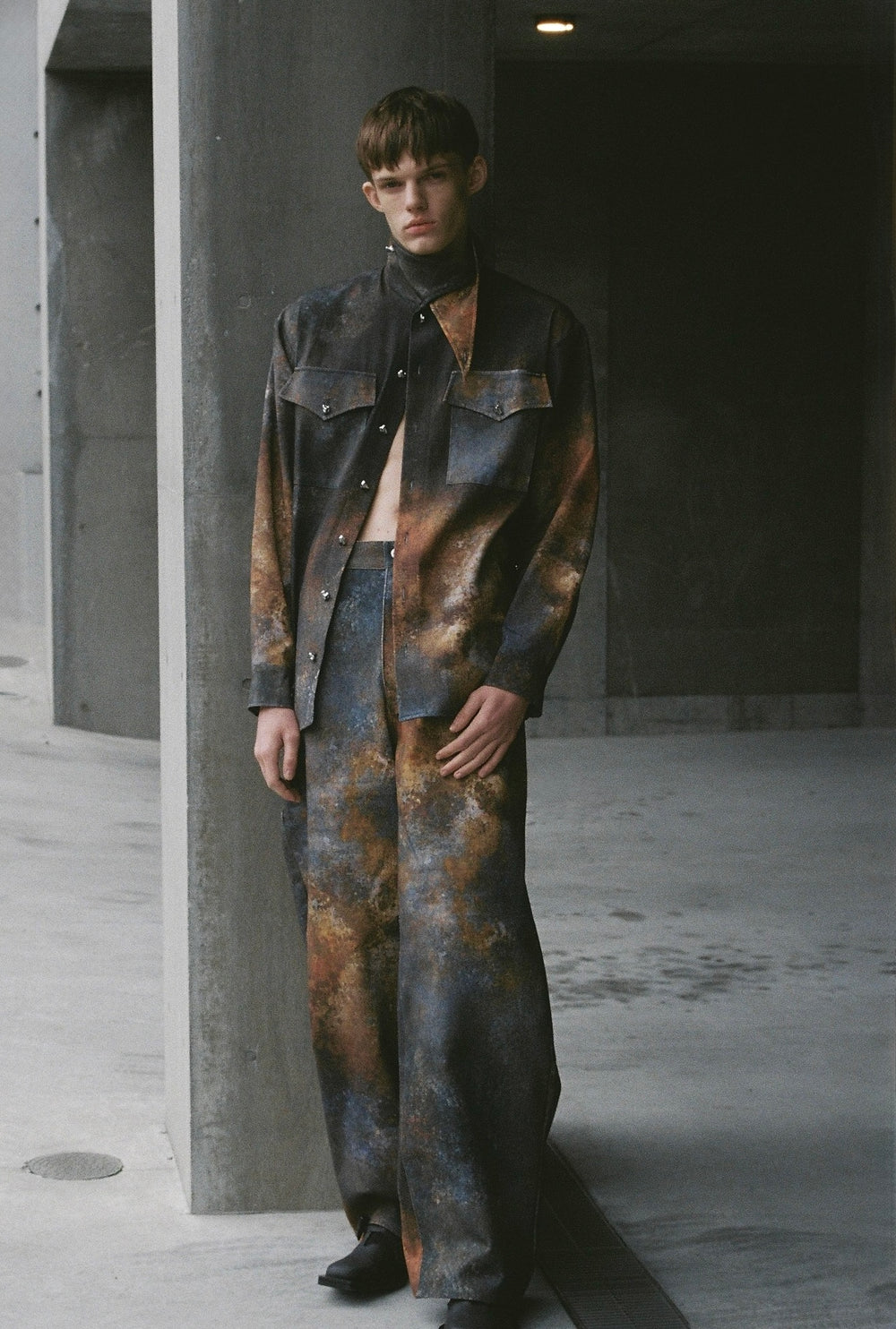 Urban Rusts Sabi Denim Shirt Blue