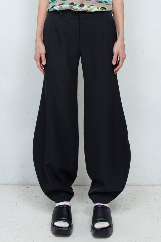 Curve Pants Black