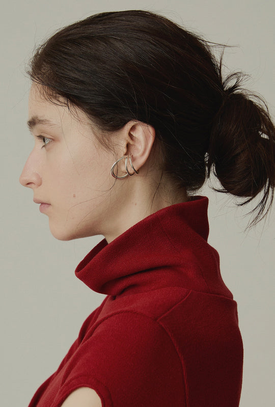 Progress Silver Earcuff Ring