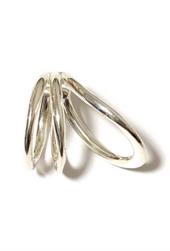 Progress Silver Earcuff Ring