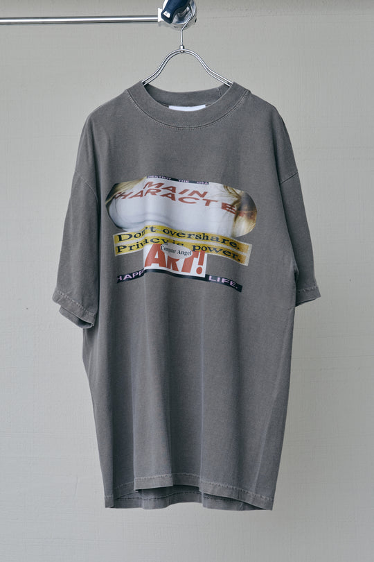 VINTAGE-ISH "MAIN CHARACTER" OVER-DYE GRAY