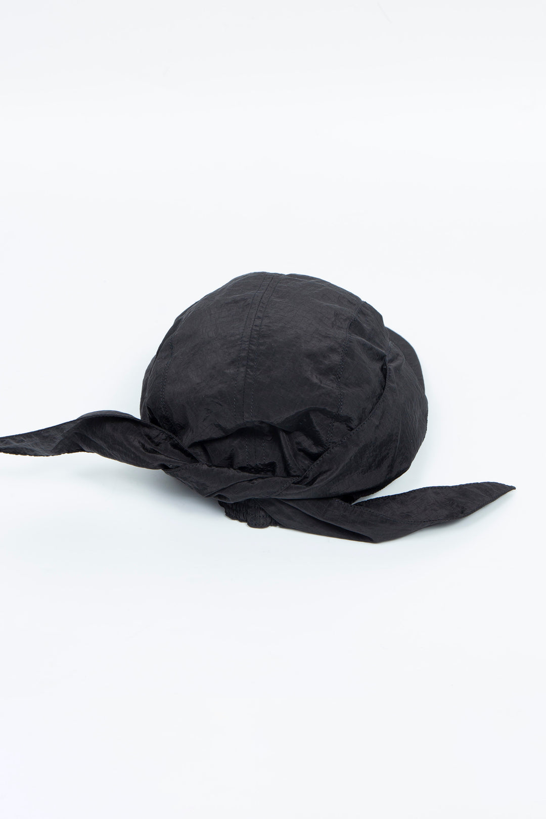Water-Repellent Mini Ripstop Adjustable Cap Black