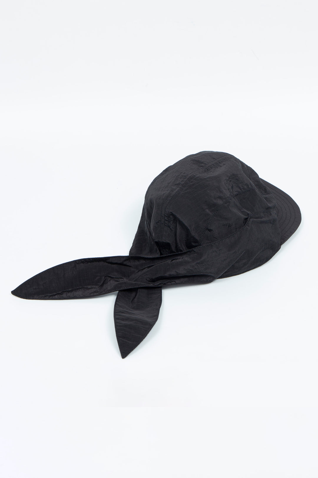 Water-Repellent Mini Ripstop Adjustable Cap Black