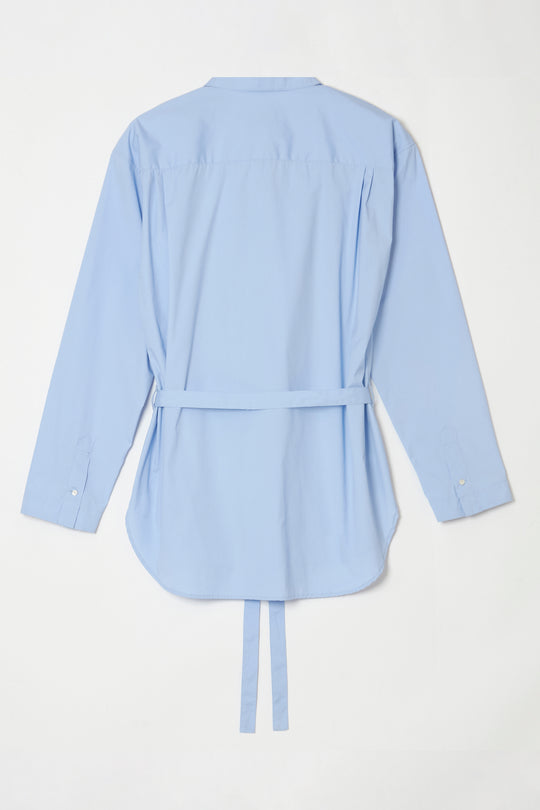 Vintage Supima Broad Gown Shirt BLUE
