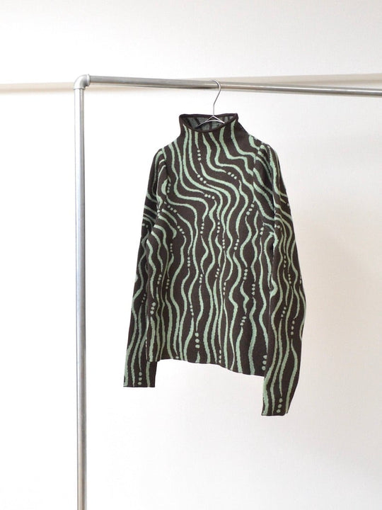 FAD distortion Mole yarn river knit brown