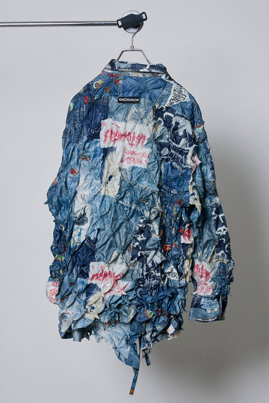 ARIMATSU SHIBORI TROMPELOEIL SHJ JUV BLUE