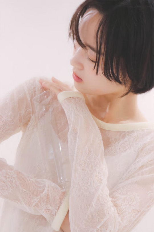 Veil Lace Top Ivory