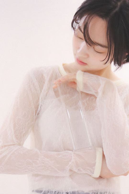Veil Lace Top Ivory