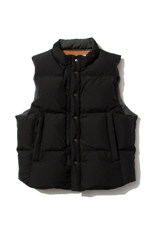 "SPRINGFIELD" Water-repellent Down Vest Black