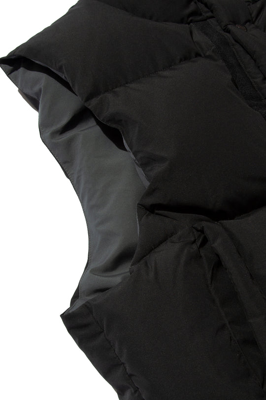 "SPRINGFIELD" Water-repellent Down Vest Black