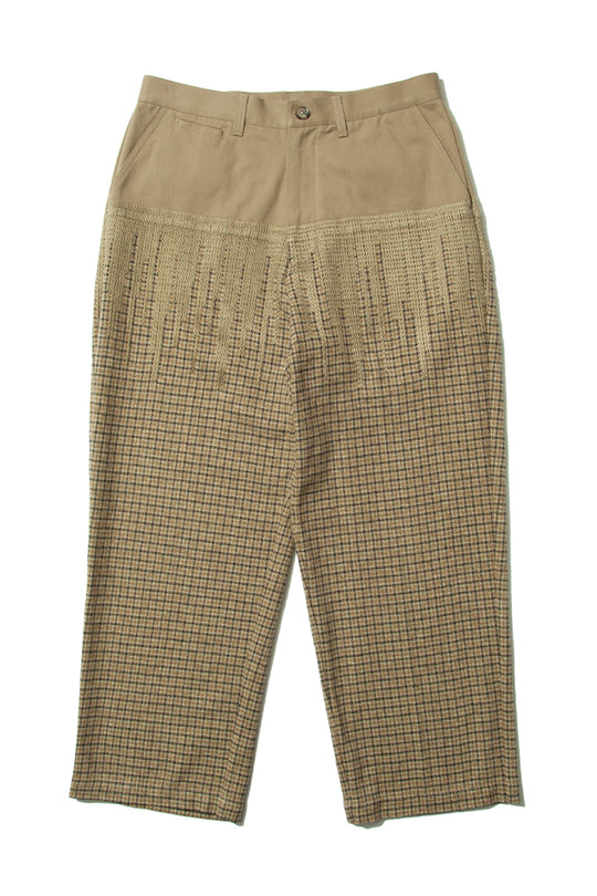 "ANAHEIM" Boundaries Embroidered Hunter Trousers BEIGE