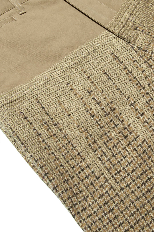 "ANAHEIM" Boundaries Embroidered Hunter Trousers BEIGE
