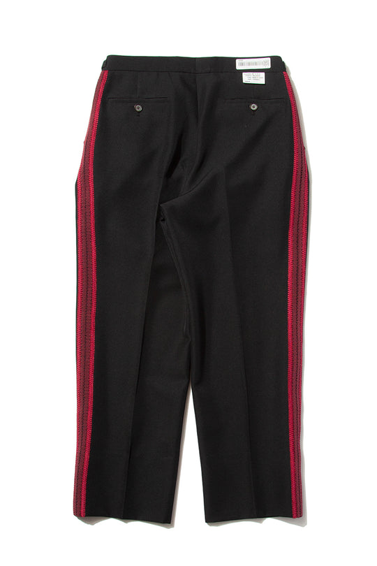 "TECATE" Mordern Mariachi Wide Trousers BLACK