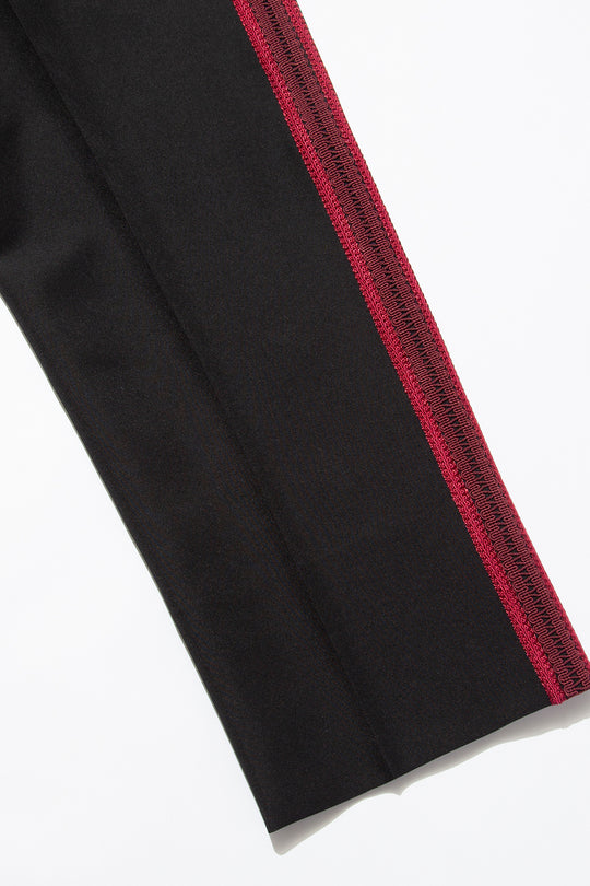 "TECATE" Mordern Mariachi Wide Trousers BLACK