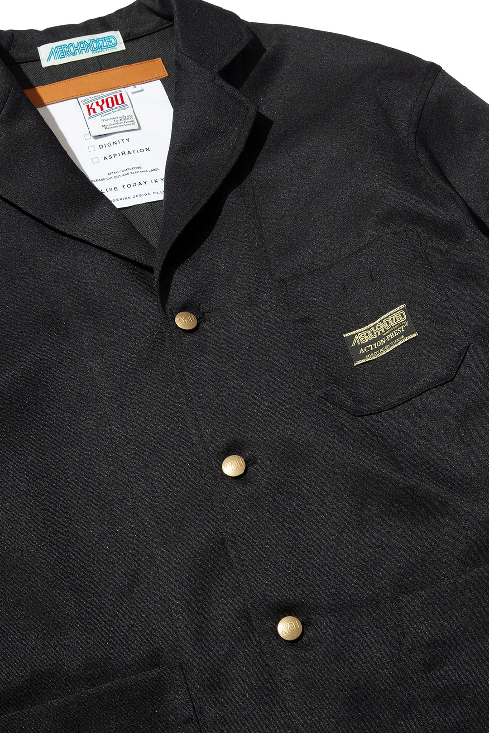 "DEPARTMENT"" ACTION-PREST Jacket" Black