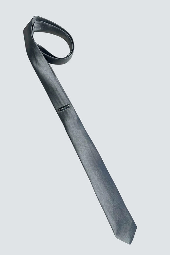 Narrow Tie Silver