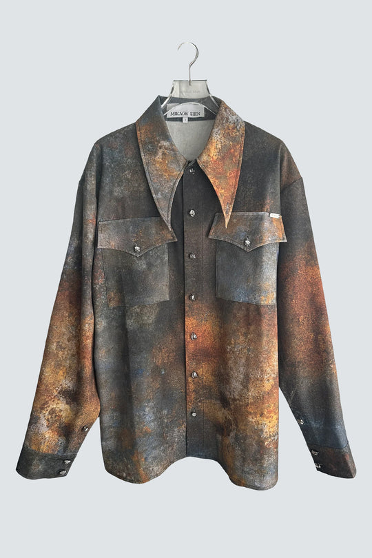Urban Rusts Sabi Denim Shirt Blue