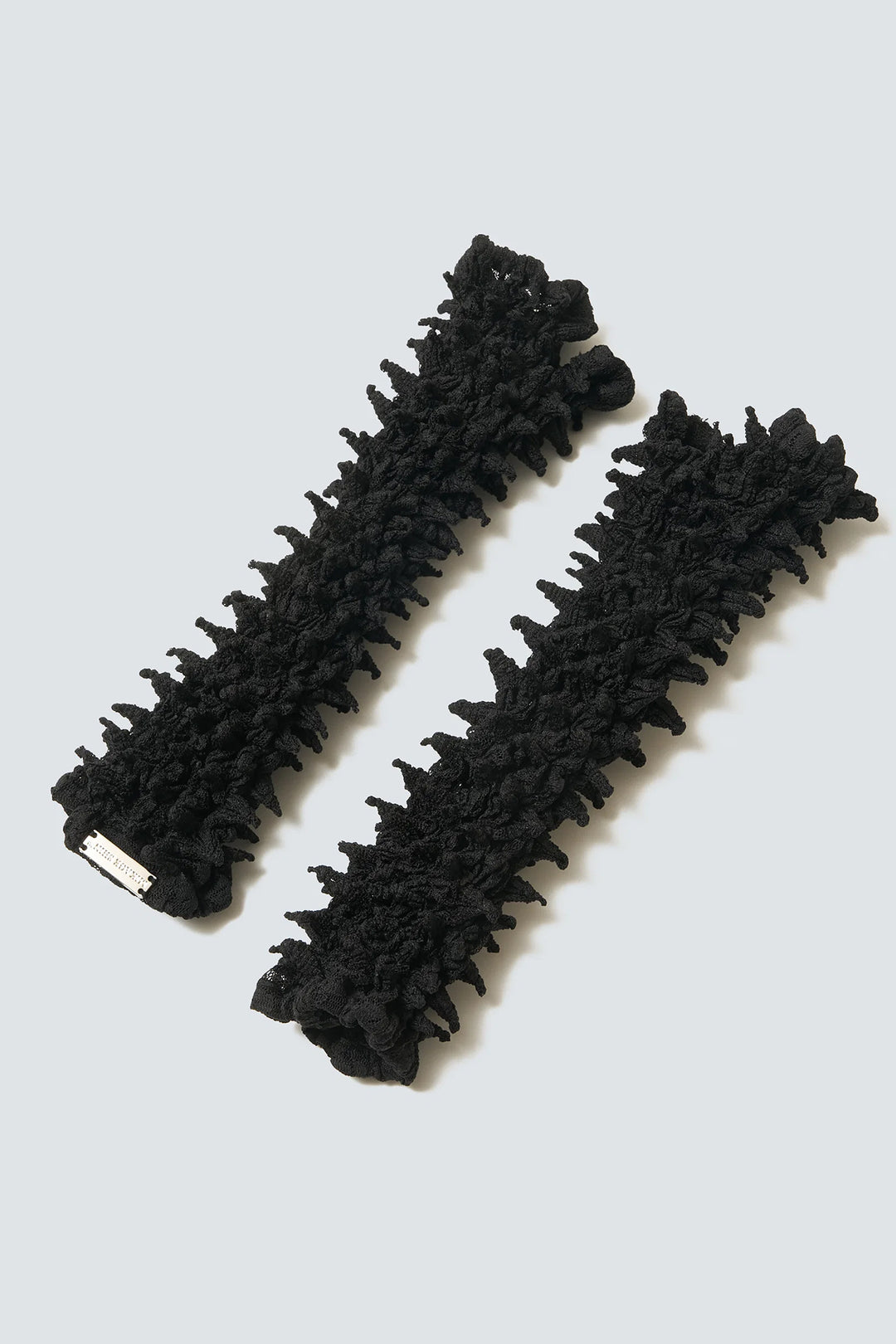 Versatile Spiky Shibori Gloves / Hybrid Lace BLACK