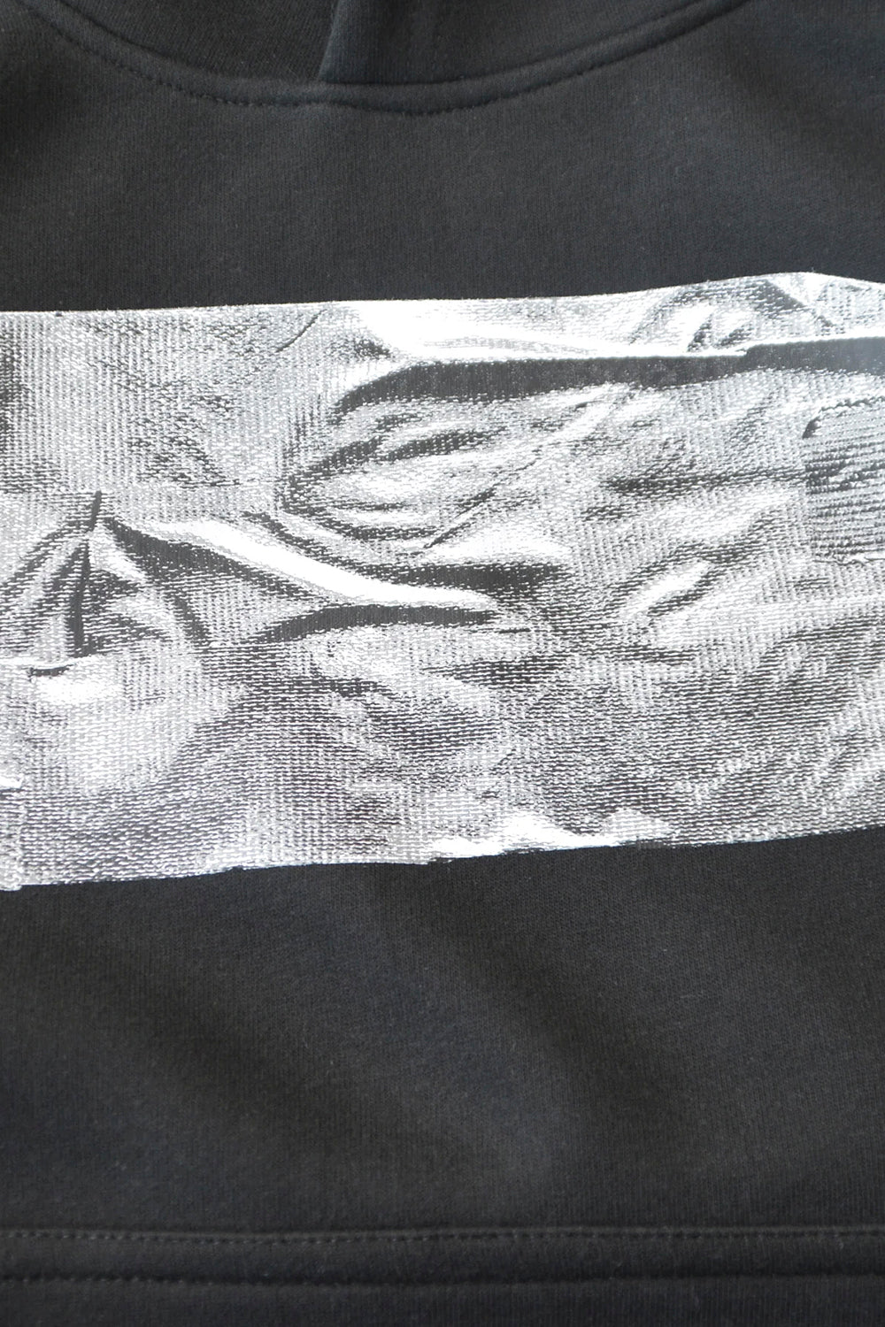 TAPED HOODIE (BLACK)