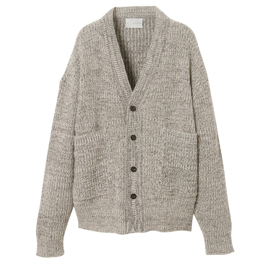 arenotis WASHI Wool Mix Knit Cardigan BEIGE