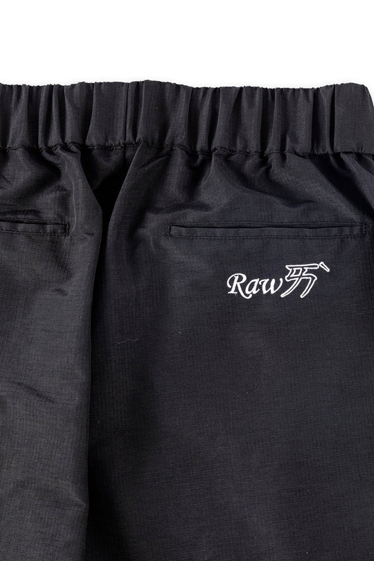 RAW LOVE NTLON PANTS BLACK
