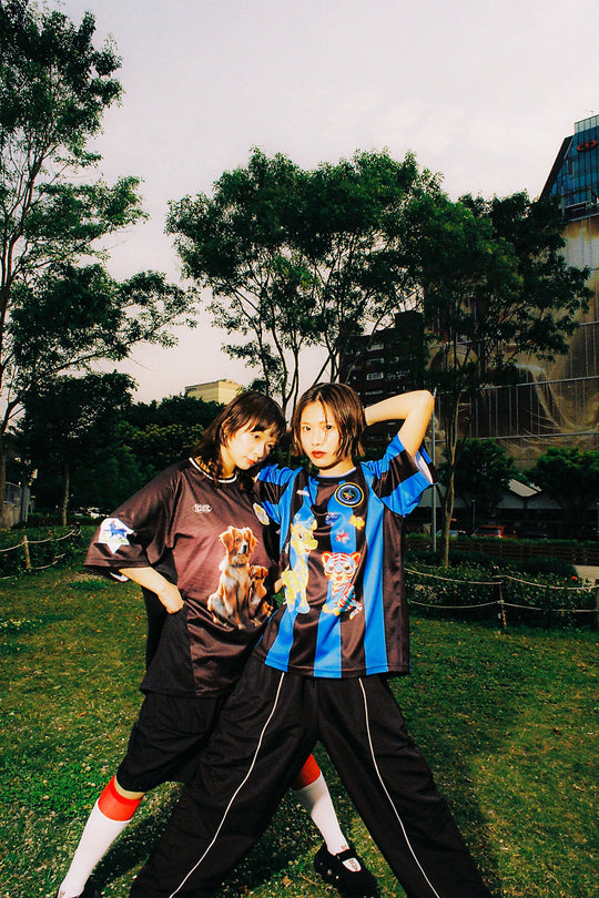 RAW LOVE NTLON PANTS BLACK