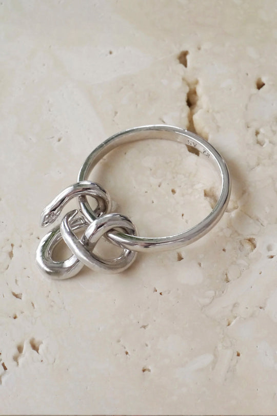 Ring : Asclepius / All Silver